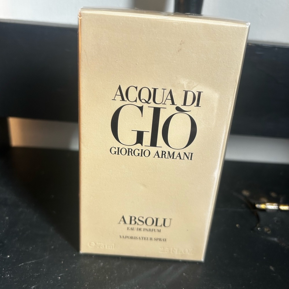 Giorgio Armani Acqua di Giò Absolu 75ml 2.5oz -
SEALED - Discontinued 2020 Batch
